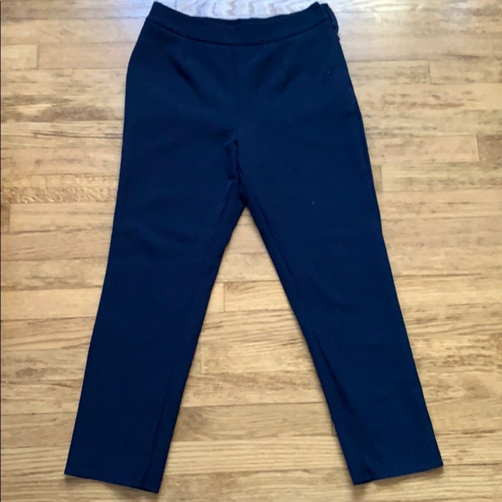 ASOS design straight leg pants navy blue size 6